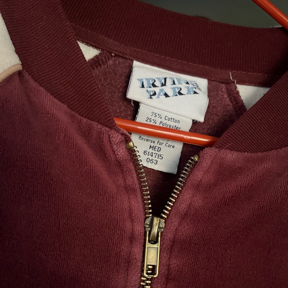 Velour track Jacket - Picture 2 of 5